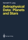 Astrophysical Data : Planets and Stars - eBook