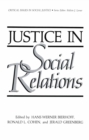 Justice in Social Relations - eBook