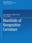 Manifolds of Nonpositive Curvature - eBook