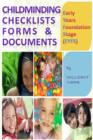 Early Years Foundation Stage (EYFS) Child Minding Checklists Forms & Documents - eBook