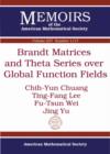 Brandt Matrices and Theta Series over Global Function Fields - Book