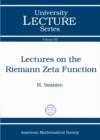 Lectures on the Riemann Zeta Function - Book