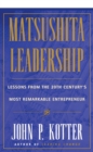 Matsushita Leadership - eBook