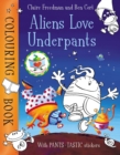 Aliens Love Underpants Colouring Book - Book