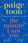 The Minute I Saw You - Book