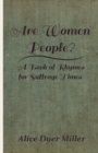 Are Women People? - A Book of Rhymes for Suffrage Times - eBook