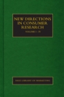 New Directions in Consumer Research - Book