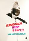 Criminological Theory in Context : An Introduction - eBook
