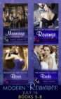 Modern Romance July 2016 Books 5-8 : Moretti's Marriage Command / the Flaw in Raffaele's Revenge / Bought by Her Italian Boss / the Unwanted Conti Bride - eBook
