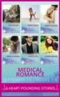 Medical Romance September 2016 Books 1-6 : A Daddy for Her Daughter / Reunited with His Runaway Bride / Rescued by Dr Rafe (Stranded in His Arms) / Saved by the Single Dad (Stranded in His Arms) / Siz - eBook
