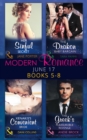 Modern Romance June 2017 Books 5 – 8 : Her Sinful Secret / the Drakon Baby Bargain / Xenakis's Convenient Bride / the Greek's Pleasurable Revenge - eBook