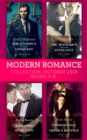 Modern Romance October 2018 Books 5-8 : The Tycoon's Ultimate Conquest / the Spaniard's Pleasurable Vengeance / Kidnapped for Her Secret Son / Consequence of the Greek's Revenge - eBook