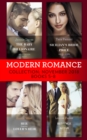 Modern Romance November Books 5-8 : The Baby the Billionaire Demands (Secret Heirs of Billionaires) / Sicilian's Bride for a Price / Her Forgotten Lover's Heir / Revenge at the Altar - eBook