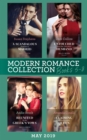 Modern Romance June 2019 Books 5-8 : Untouched Until Her Ultra-Rich Husband / a Scandalous Midnight in Madrid / Reunited by the Greek's Vows / Claiming His Replacement Queen - eBook