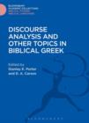 Discourse Analysis and Other Topics in Biblical Greek - eBook