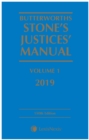 Butterworths Stone's Justices' Manual 2019 - Book