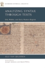 Analyzing Syntax Through Texts : Old, Middle, and Early Modern English - Book
