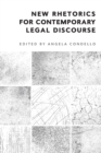 New Rhetorics for Contemporary Legal Discourse - Book