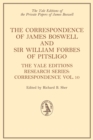 The Correspondence of James Boswell and Sir William Forbes of Pitsligo : Yale Boswell Editions Research Series: Correspondence Vol. 10 - Book