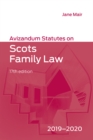 Avizandum Statutes on Scots Family Law : 2019-2020 - Book