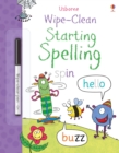 Wipe-clean Starting Spelling - Book