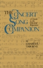 The Concert Song Companion : A Guide to the Classical Repertoire - eBook