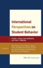 International Perspectives on Student Behavior : What We Can Learn - Book