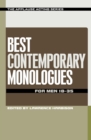 Best Contemporary Monologues for Men 18-35 - Book