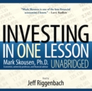 Investing in One Lesson - eAudiobook