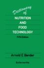 Dictionary of Nutrition and Food Technology - eBook