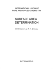Surface Area Determination : Proceedings of the International Symposium on Surface Area Determination Held at the School of Chemistry, University of Bristol, U.K., 16-18 July, 1969 - eBook