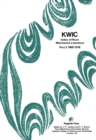 KWIC Index of Rock Mechanics Literature - eBook