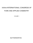 XXIIIrd International Congress of Pure and Applied Chemistry : Special Lectures Presented at Boston, USA, 26-30 July 1971 - eBook