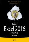 Learn Excel 2016 for OS X - eBook