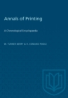 Annals of Printing : A Chronological Encyclopaedia - eBook