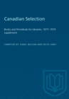 Canadian Selection : Books and Periodicals for Libraries, 1977-1979 supplement - Book