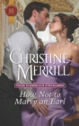 How Not to Marry an Earl - eBook