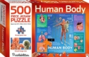 Puzzlebilities Human Body 500 Piece Jigsaw Puzzle - Book