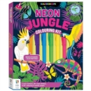 Kaleidoscope Colouring Kit Neon Jungle - Book