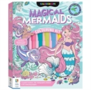 Kaleidoscope Colouring Kit Pastel Mermaids and More - Book