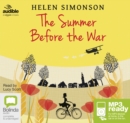 The Summer Before the War - Book