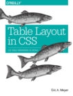 Table Layout in CSS - Book