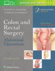 Colon and Rectal Surgery: Abdominal Operations - Book