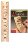 Learn to Carve a Witch Study Stick Kit - Book