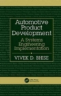 Automotive Product Development : A Systems Engineering Implementation - Book