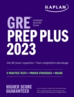 GRE Prep Plus 2023, Includes 6 Practice Tests, 1500+ Practice Questions + Online Access to a 500+ Question Bank and Video Tutorials - Book