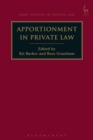 Apportionment in Private Law - Book