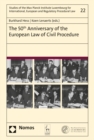 The 50th Anniversary of the European Law of Civil Procedure - Book