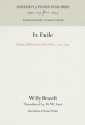 In Exile : Essays, Reflections, and Letters, 1933-1947 - eBook