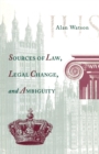 Sources of Law, Legal Change, and Ambiguity - eBook
